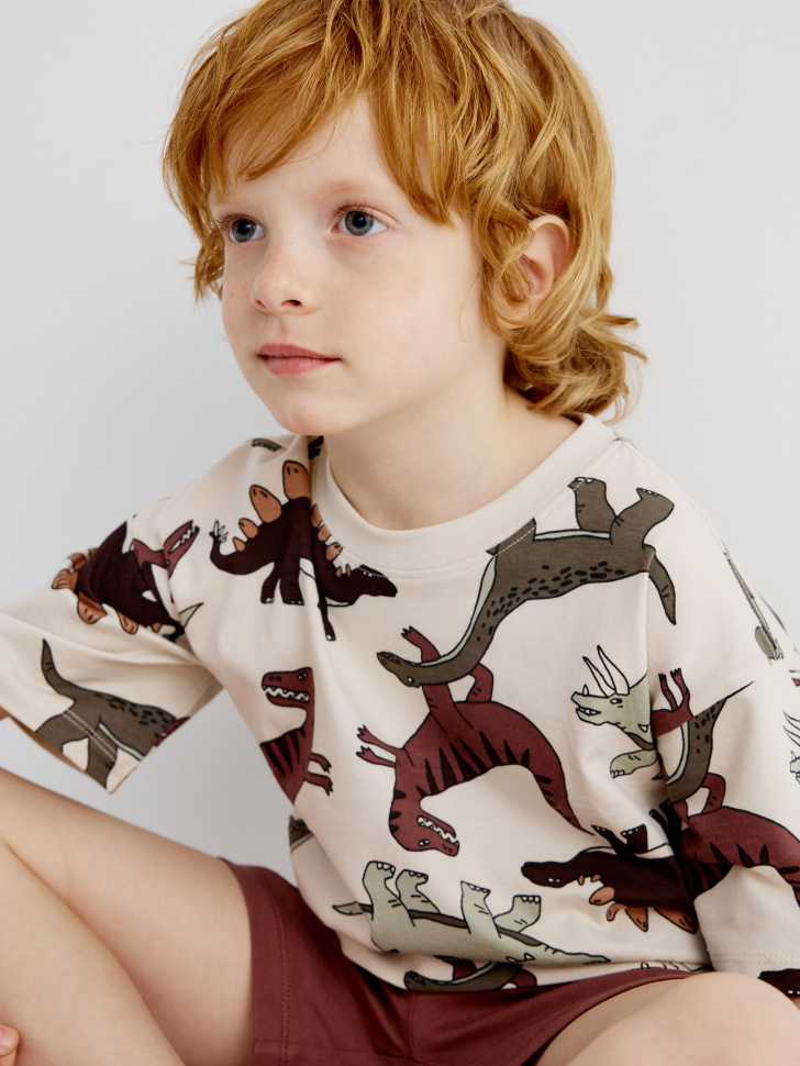 пижама с принтом для мальчиков 4610517149572 в интернет магазине