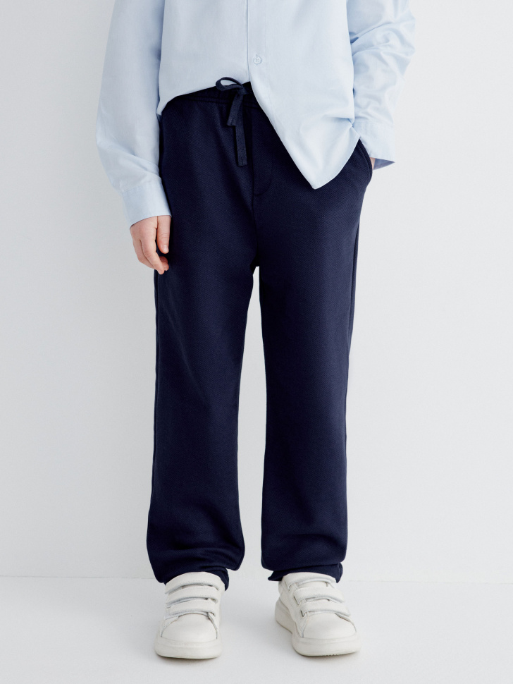 прямые брюки на резинке для мальчиков 4610517128980 по акции