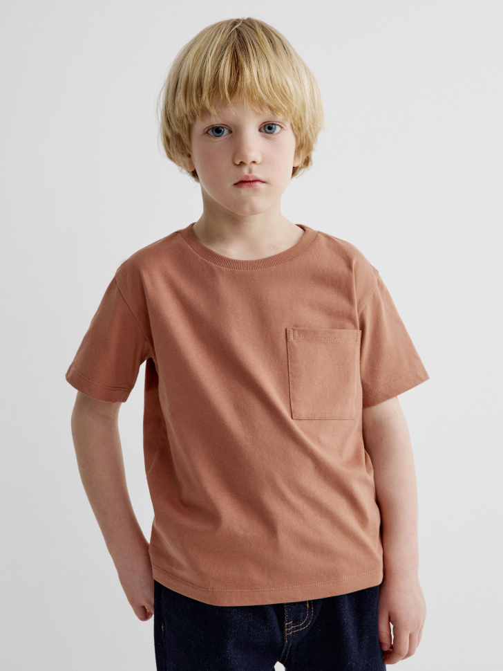 

Базовая футболка с карманом детская, SL6801060202