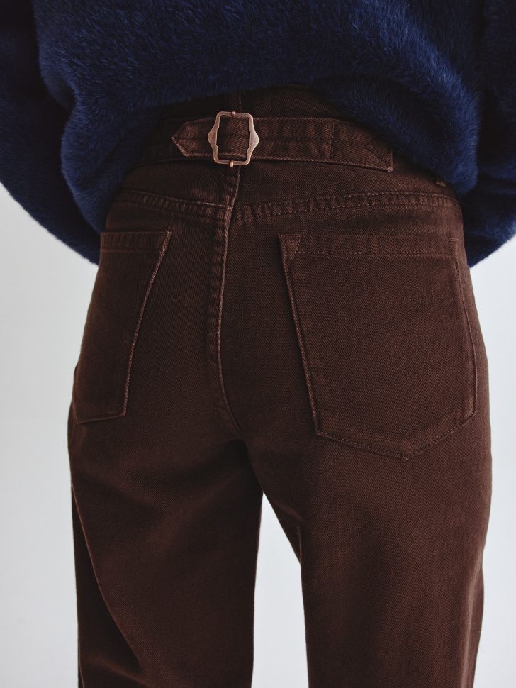 джины slouchy fit из линейки  young от бренда sela вид слева