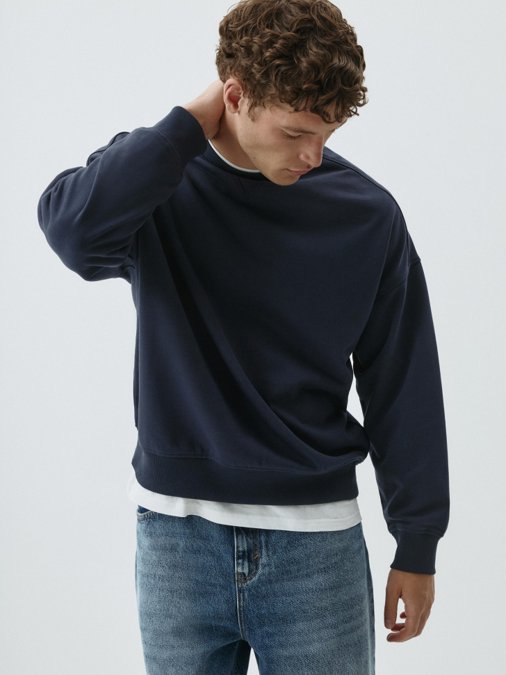 Свитшот OVERSIZE FIT из футера