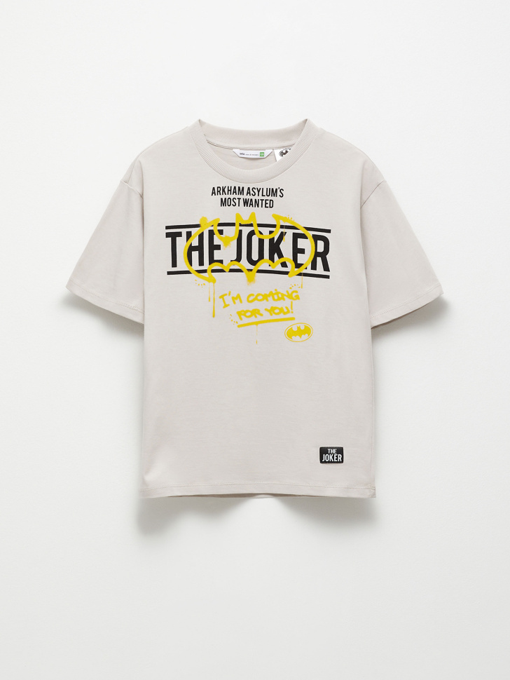 

Футболка с принтом Joker для мальчиков, Белый