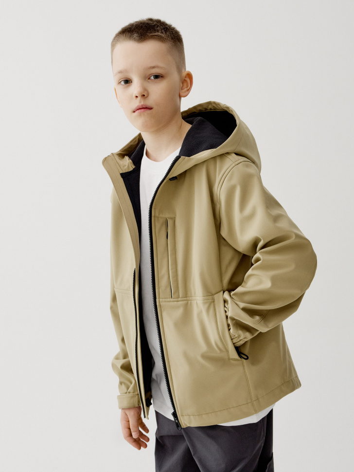 

Ветровка из Softshell на флисе для мальчиков, SL6804071108