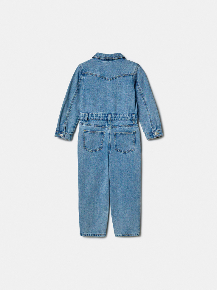 джинсовый комбинезон для девочек по цене 3499 руб вид справа