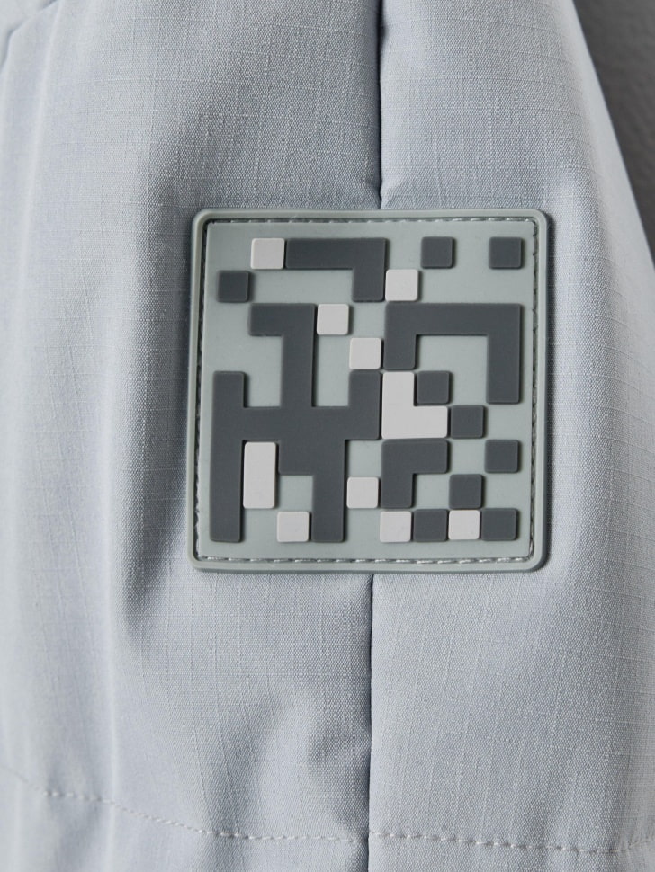 зимняя стеганая куртка оверсайз 4680704078404 по акции