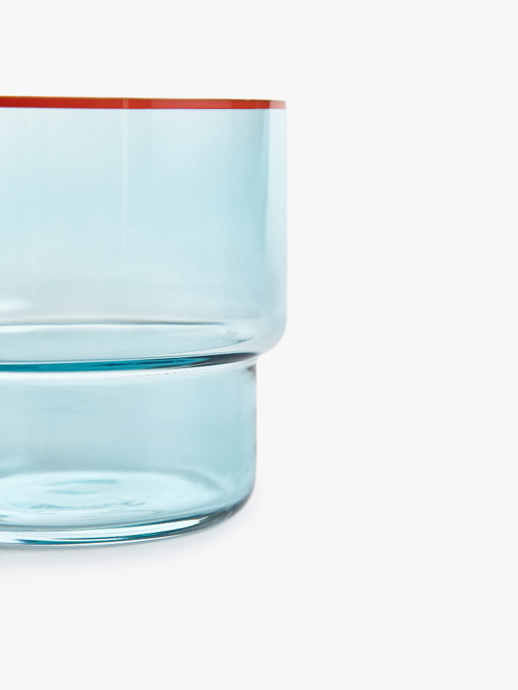 стакан из цветного стекла по цене 1199 руб вид справа