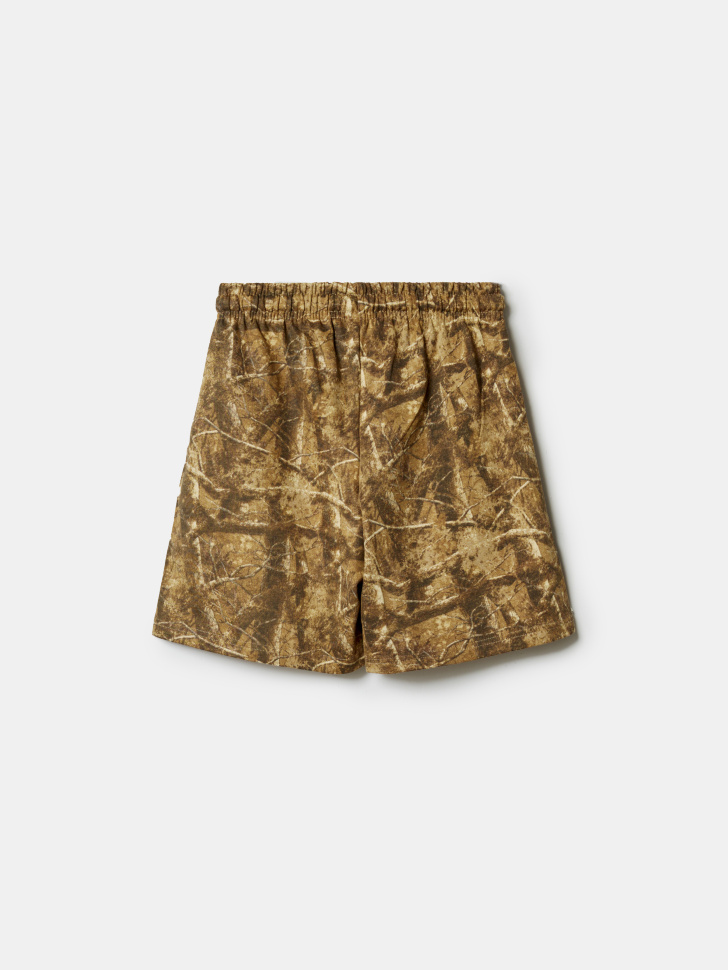 трикотажные шорты с принтом для мальчиков по цене 1299 руб вид справа