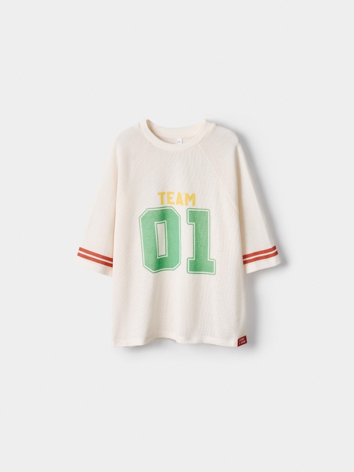 Футболка Sela спортивная, бежевый, арт. 54949