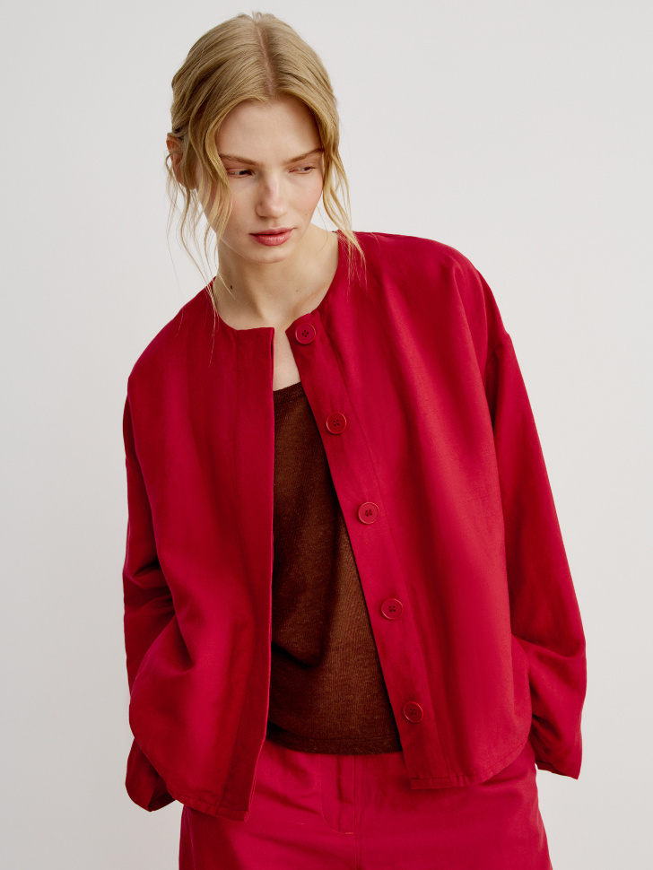 Легкая куртка Sela, красный, арт. 52761