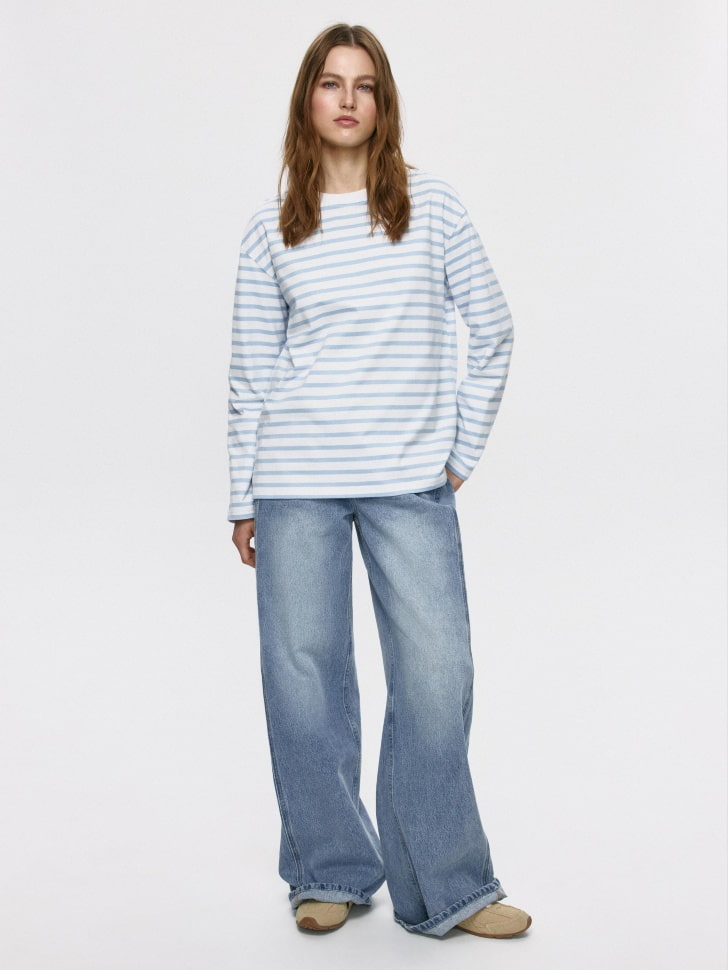 Лонгслив ANNA OVERSIZE FIT. Фото №2
