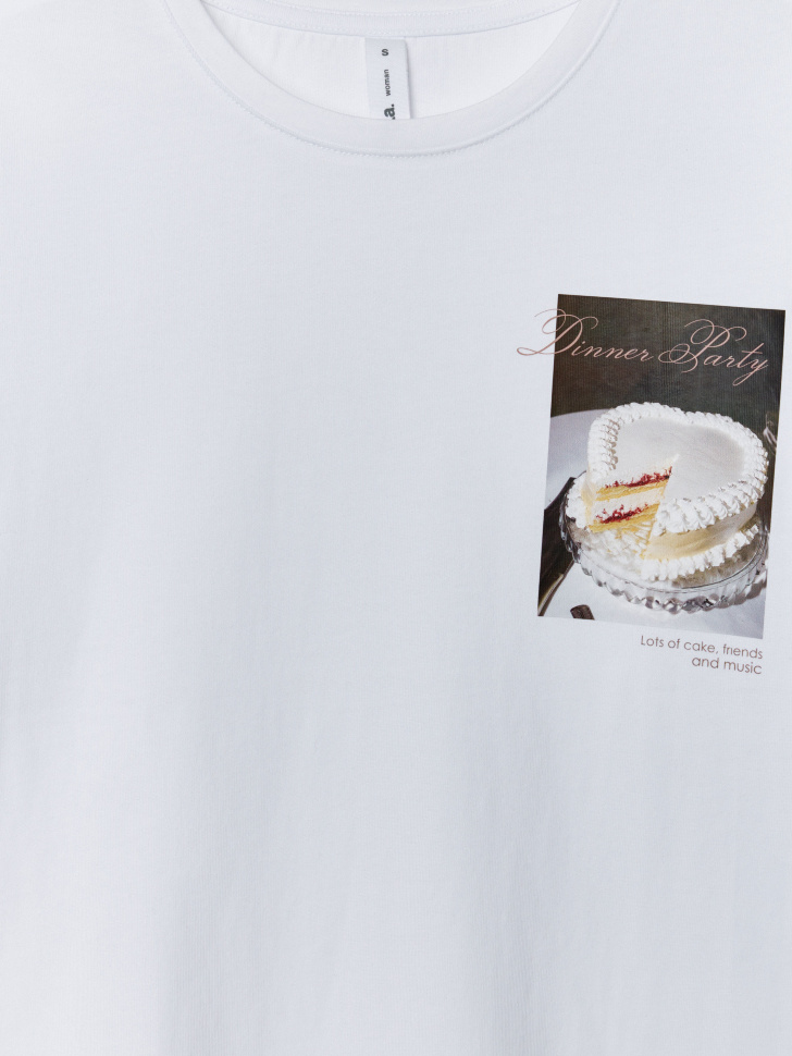 футболка с принтом 4610517356666 по акции