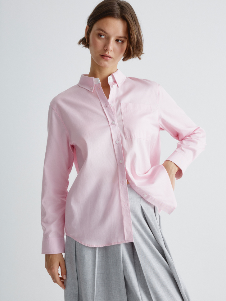 рубашка со стиркой из смесового тенселя 4610517248589 с промокодом