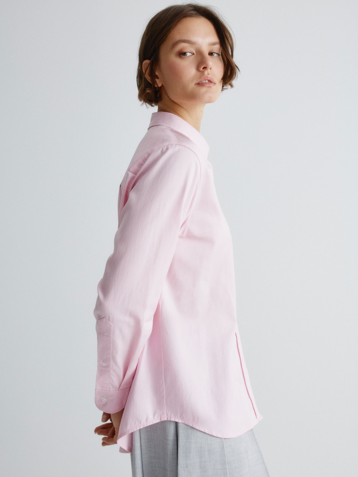 рубашка со стиркой из смесового тенселя 4610517248589 по низкой цене