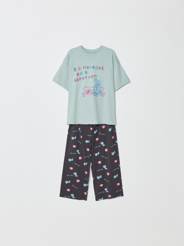 пижама с принтом для мальчиков  x смешарики 4610517150202 фотография