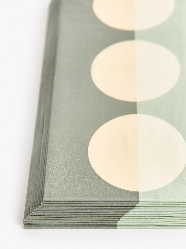 набор бумажных салфеток, 20 шт. от бренда sela вид слева