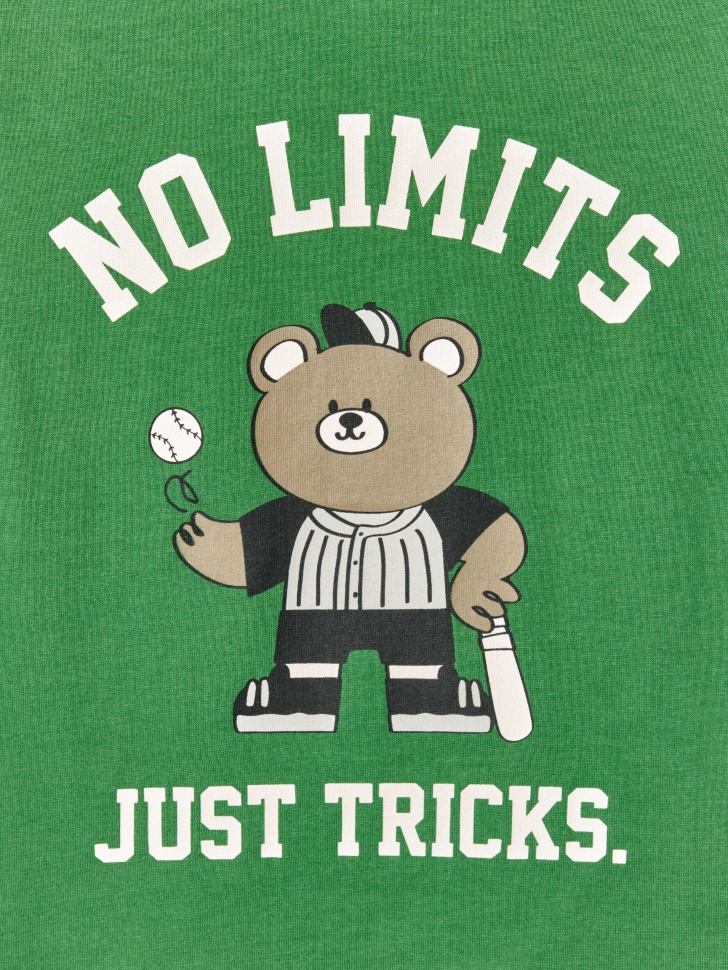 футболка оверсайз с принтом для мальчиков по цене 599 руб вид справа