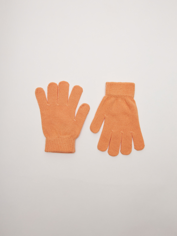 Детские базовые перчатки (оранжевый, 3-4 ГОДА)