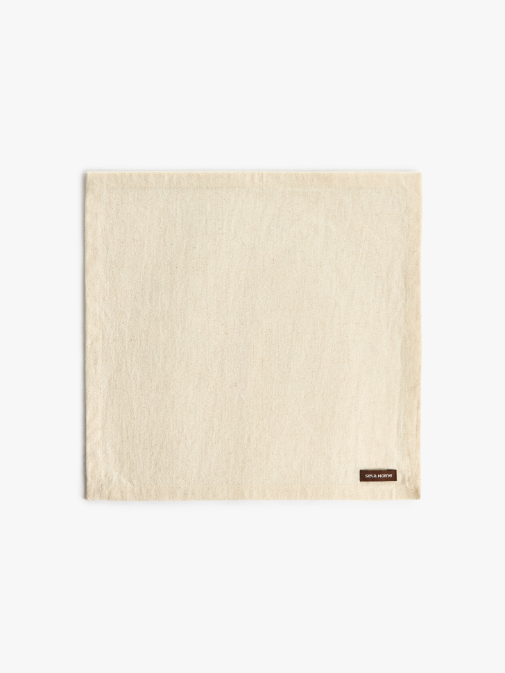 cалфетка сервировочная из хлопка от бренда sela вид слева