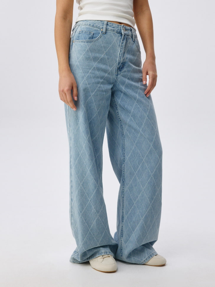 Джинсы WIDE LEG
