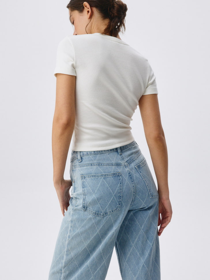 Джинсы WIDE LEG. Фото №4