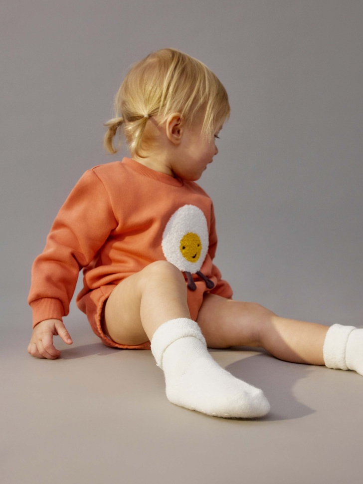 свитшот-боди с вышивкой для малышей 4680798766737 по акции