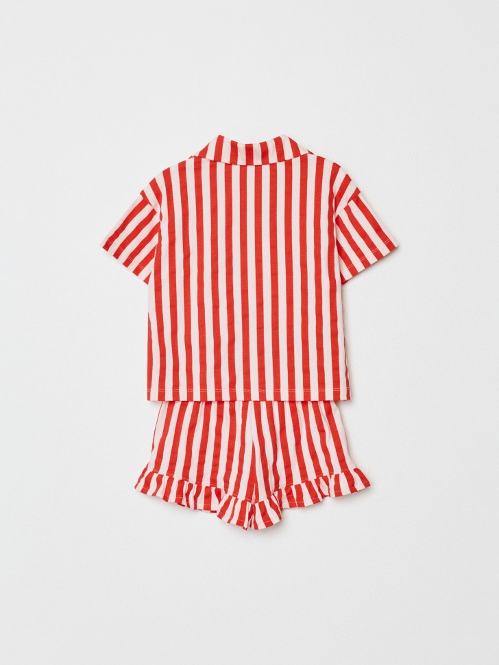 трикотажная пижама для девочек с принтом  x смешарики 4610517202161 в интернет магазине