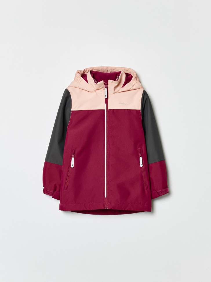 Куртка SELA для девочек из технологичной мембранной ткани seladrytex®, разноцветный, арт. 35791