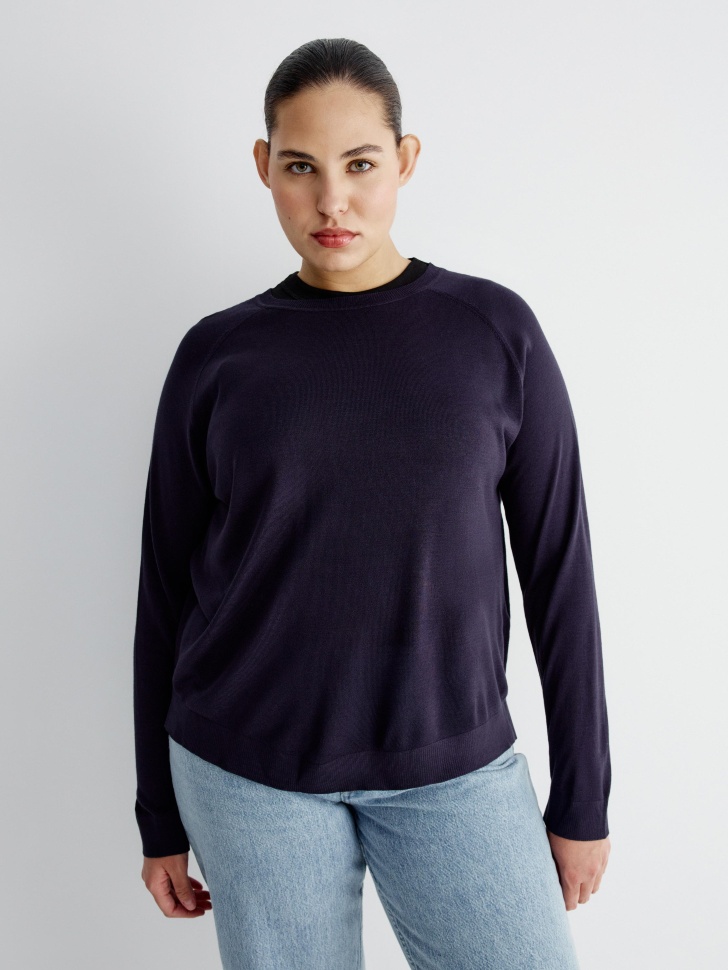 

Вязаный джемпер из смесовой вискозы, SL6802010603