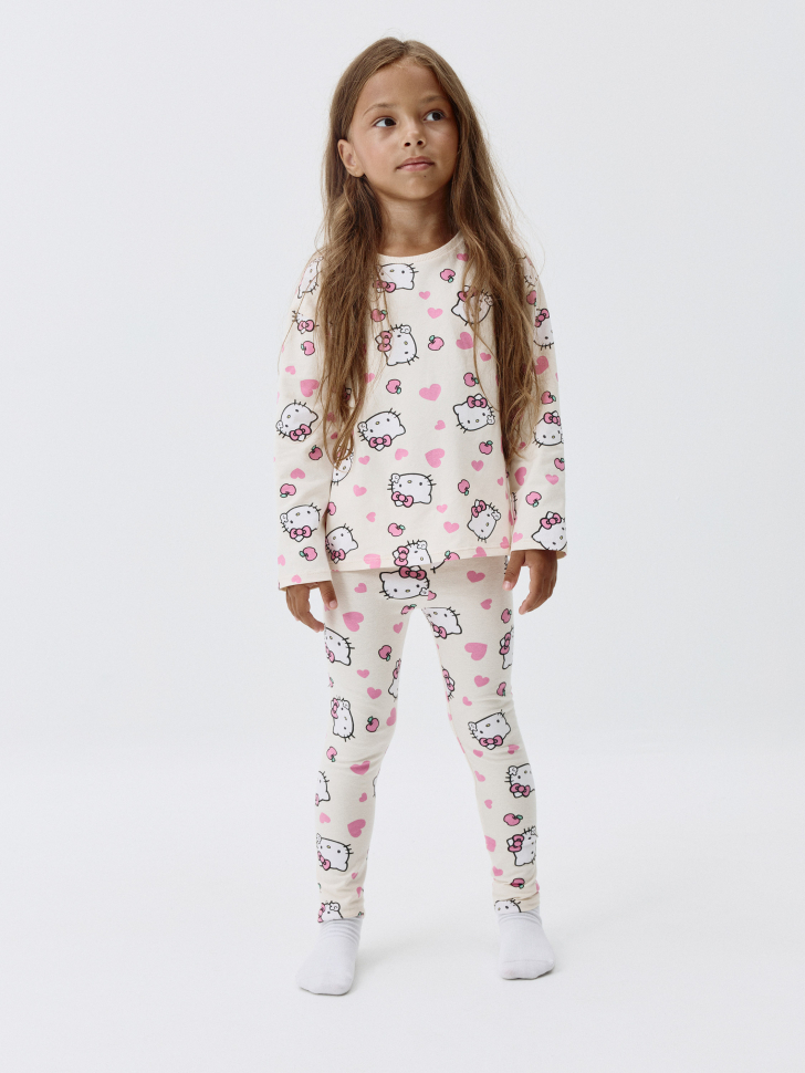 

Леггинсы с принтом Hello Kitty для девочек