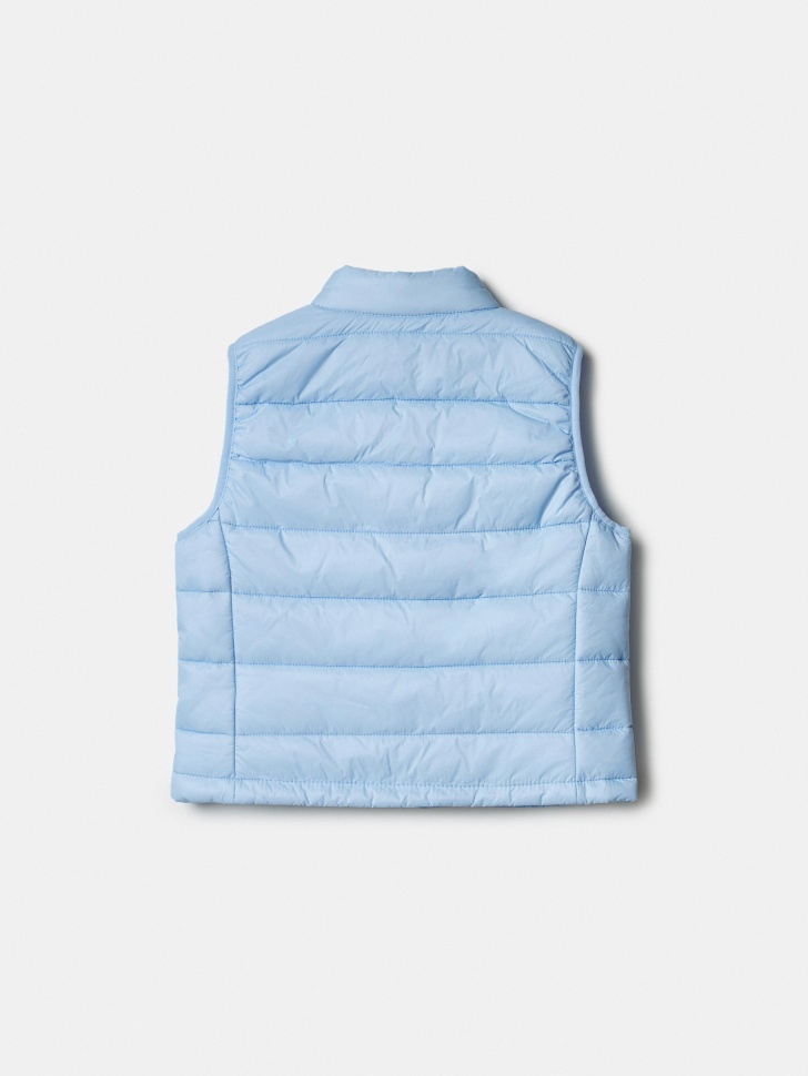 базовый стеганый жилет для девочек из россии вид сбоку