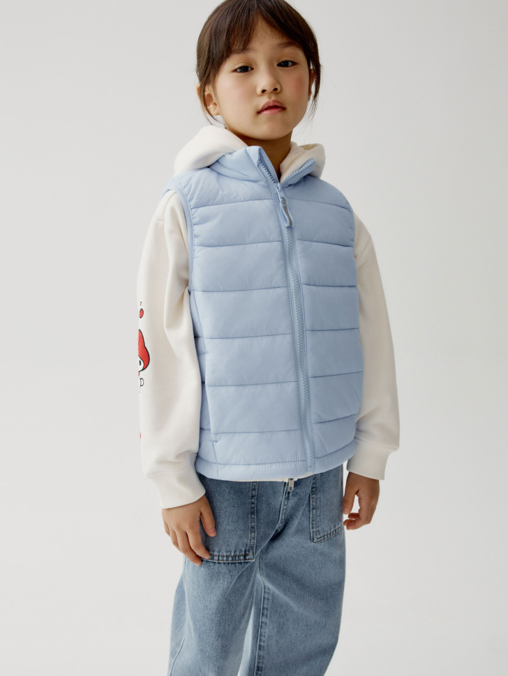 базовый стеганый жилет для девочек 4610517290854 фотография