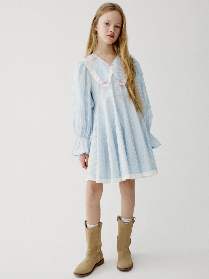 платье с нарядным воротником для девочек 4610517796332 фотография