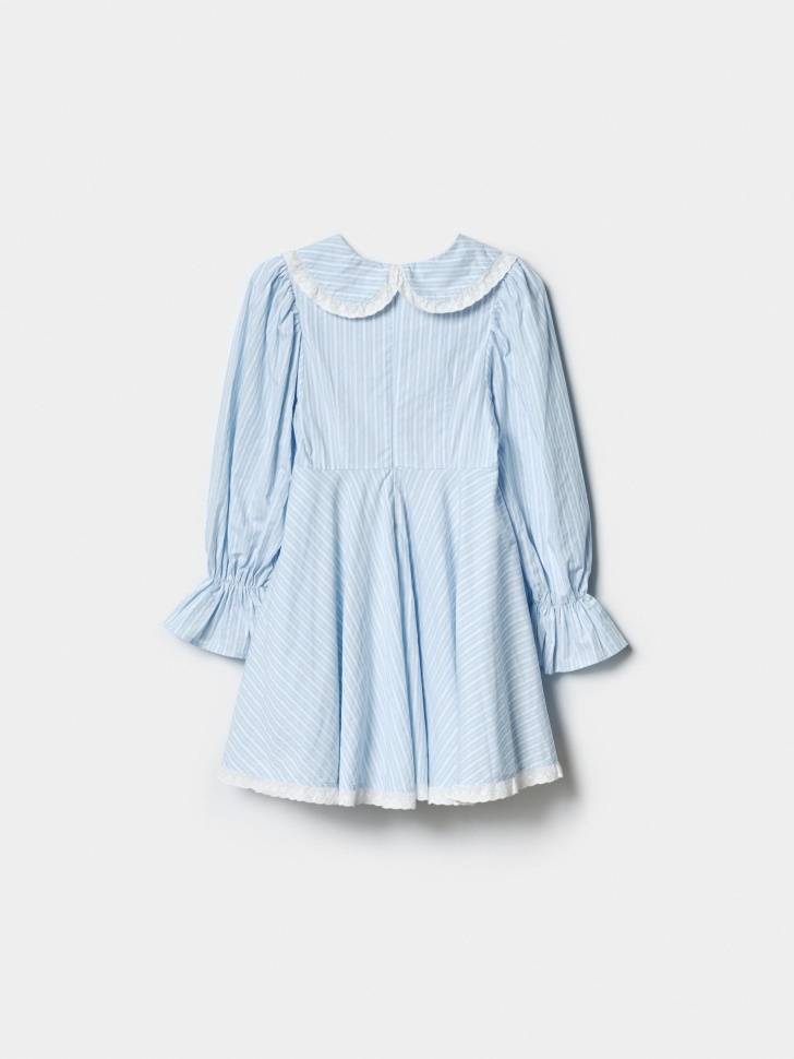 платье с нарядным воротником для девочек из россии вид сбоку