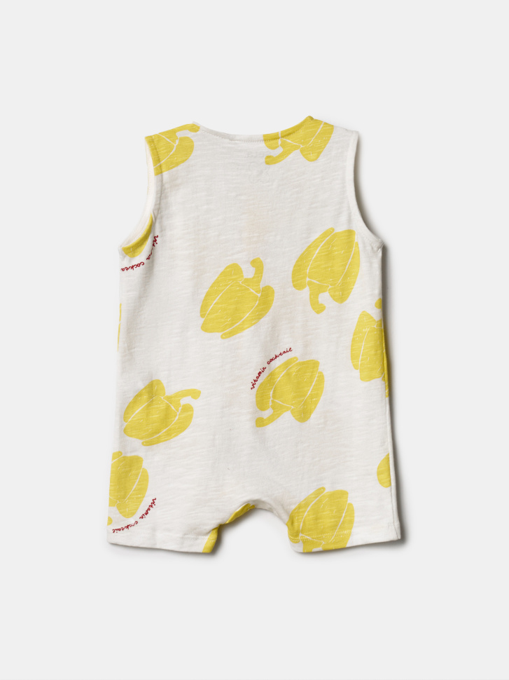 трикотажный комбинезон для малышей по цене 999 руб вид справа