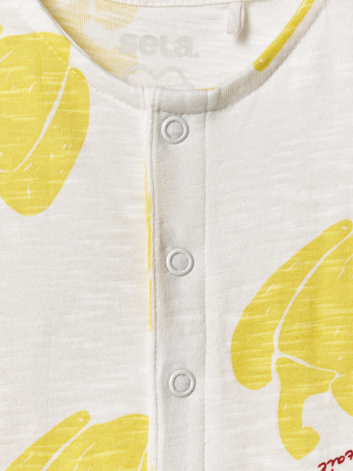 трикотажный комбинезон для малышей из россии вид сбоку