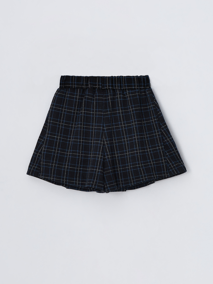 юбка-шорты для девочек (черный, 164) sela 4680168274275 - фото 4