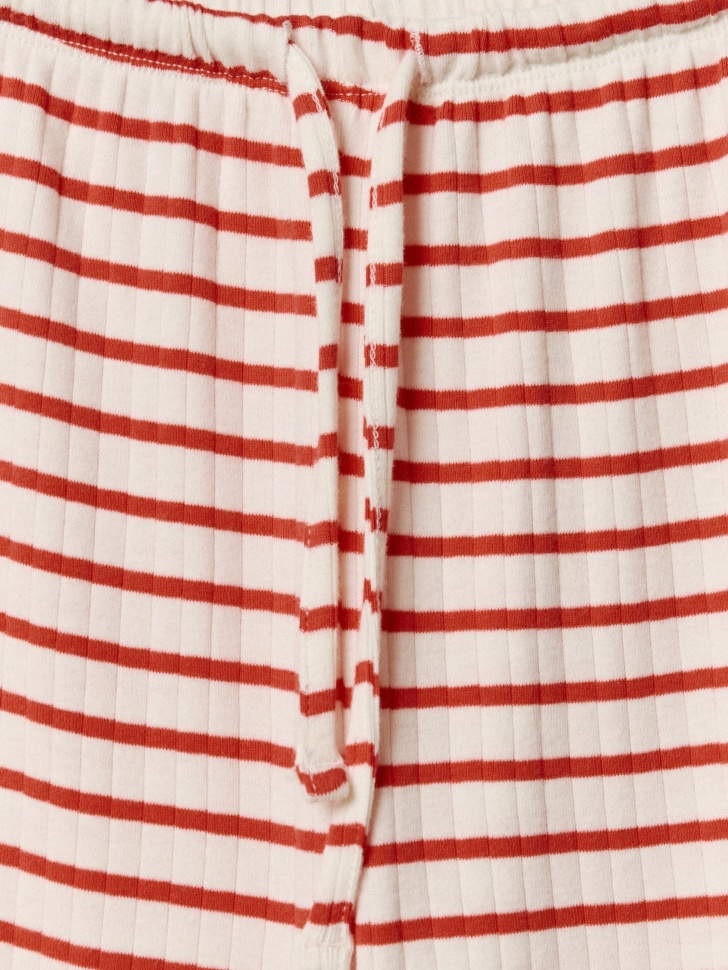 широкие брюки в полоску для девочек по цене 1999 руб вид справа