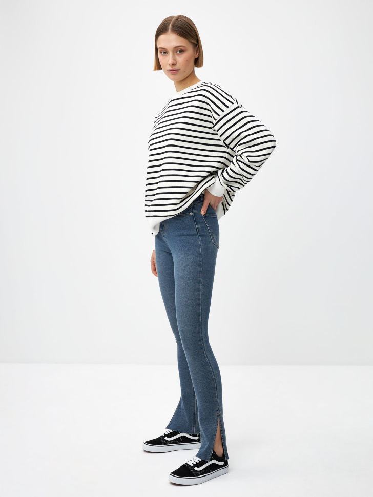 

Джинсы Skinny fit с разрезами