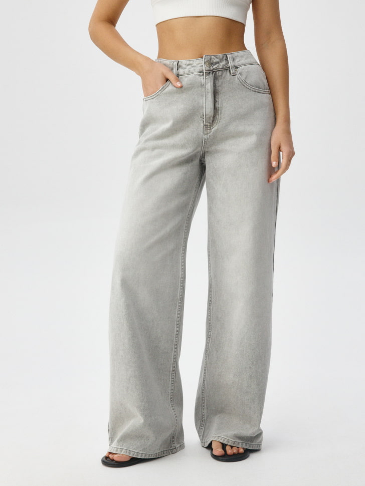 Джинсы WIDE LEG