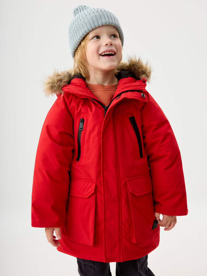 

Демисезонная парка для мальчиков