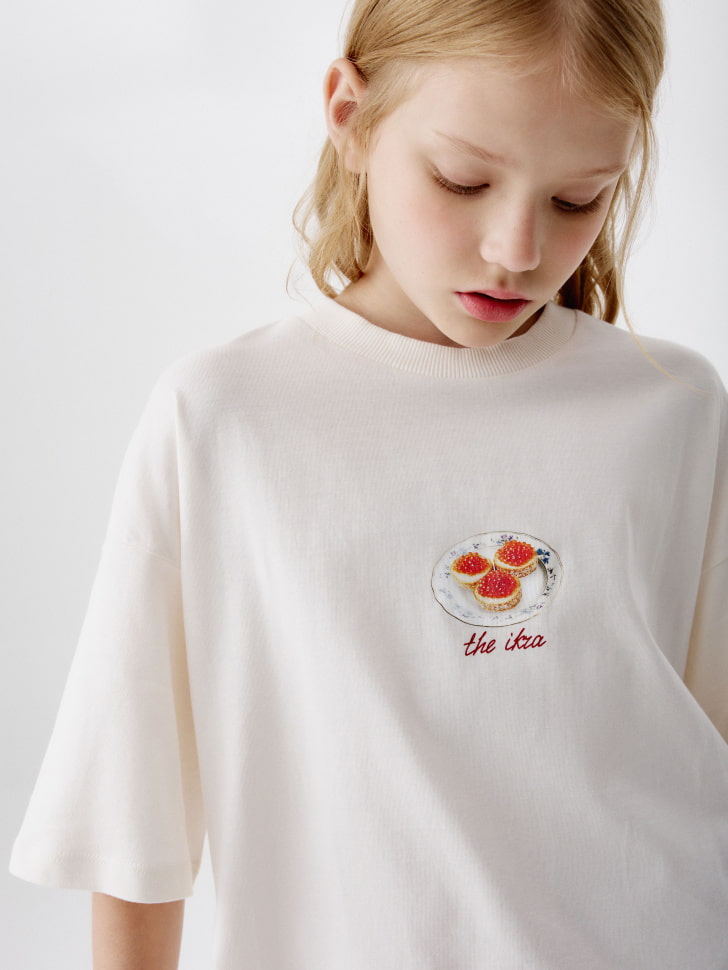 футболка оверсайз для девочек из коллекции  x мосфильм 4680798752921 по низкой цене