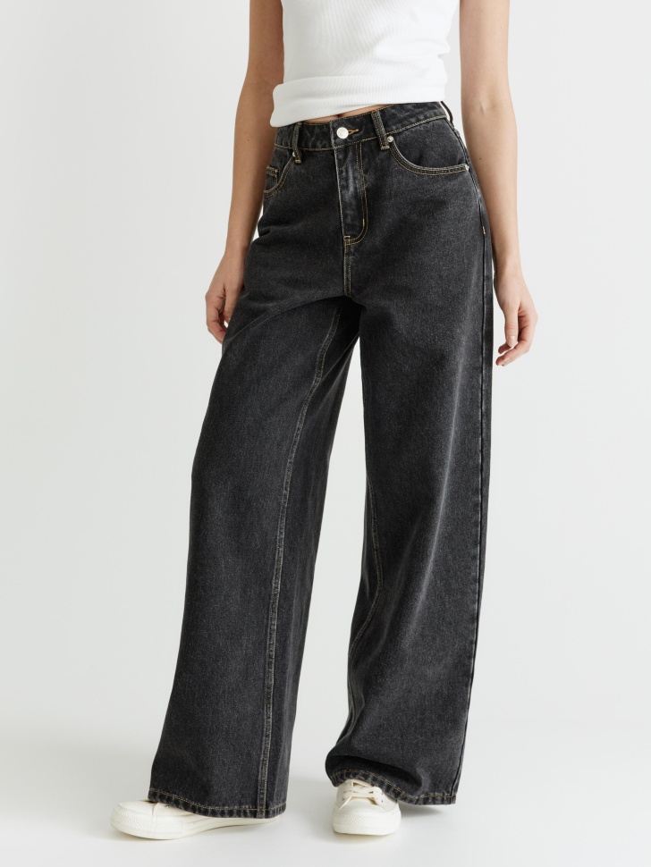 джинсы boyfriend от бренда sela вид слева