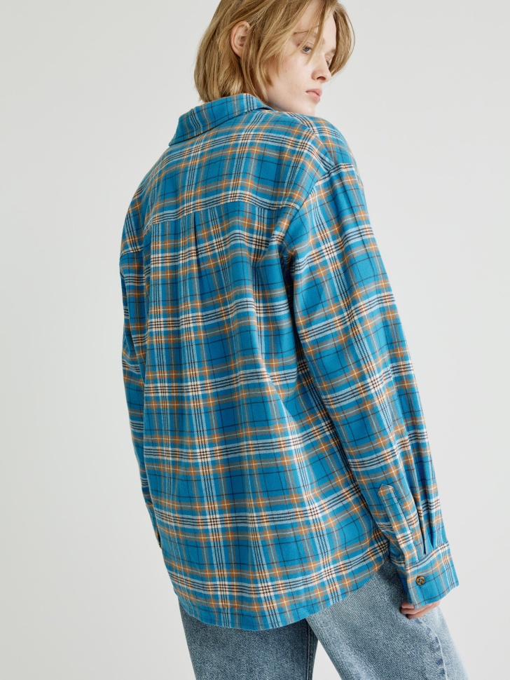 рубашка оверсайз из хлопка 4680798596907 купить с доставкой