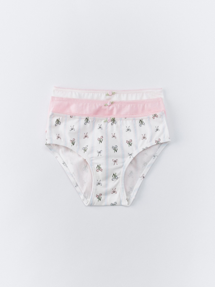 набор из 3 трусов-слипов для девочек 4610517118493 фотография