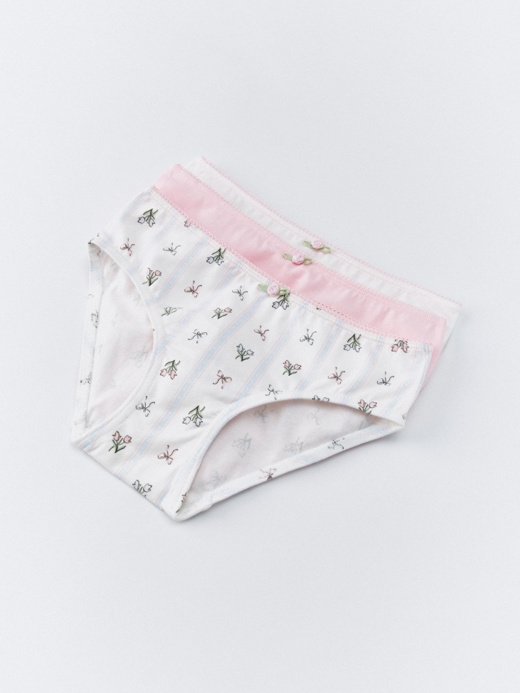 набор из 3 трусов-слипов для девочек 4610517118493 в интернет магазине