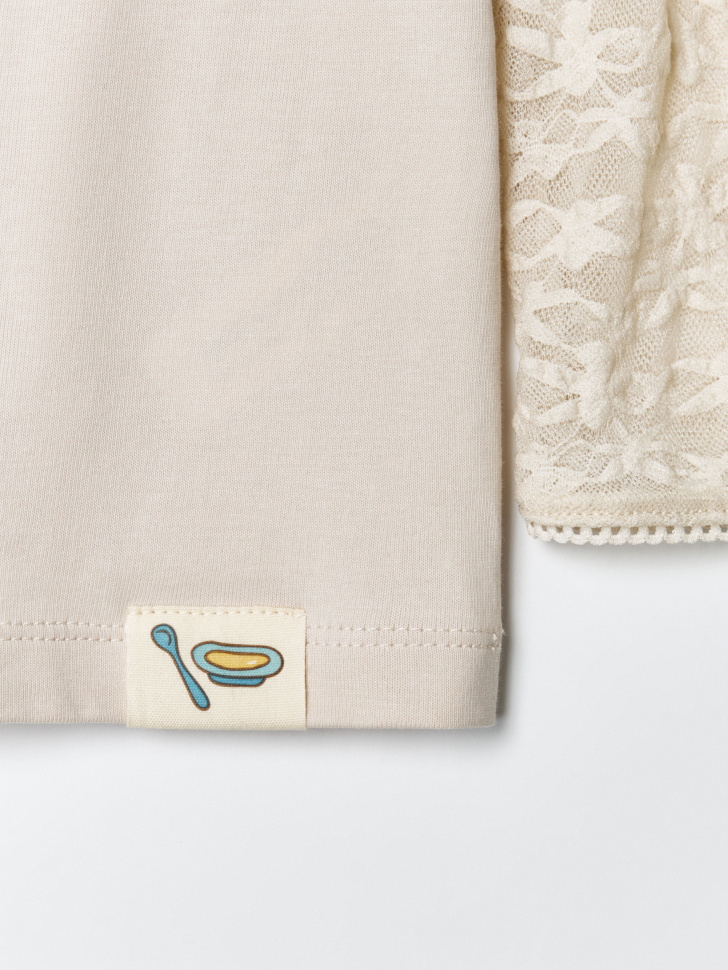 лонгслив для девочек с принтом  x союзмультфильм по цене 1499 руб вид справа