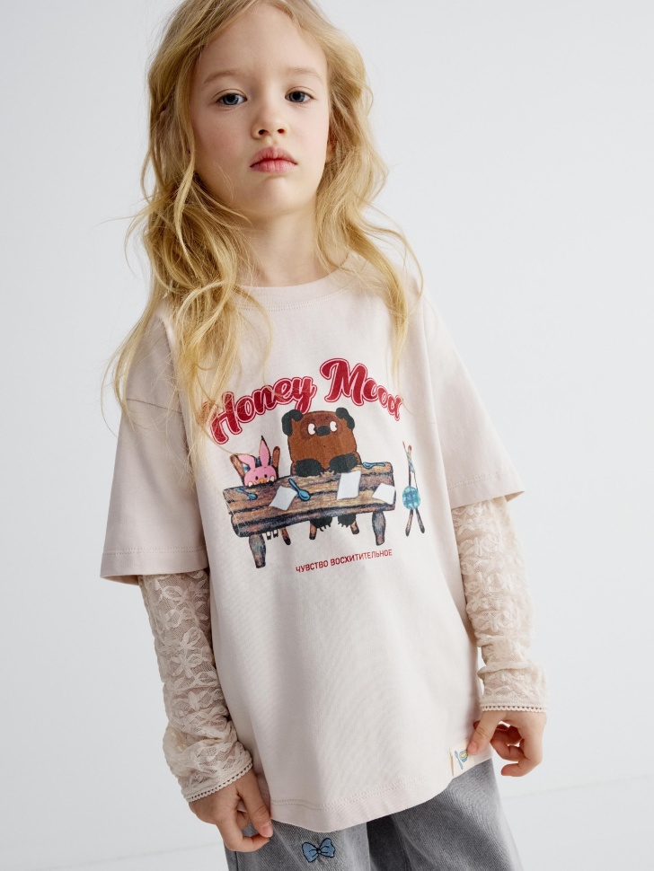 Лонгслив SELA x Союзмультфильм, арт. 35081