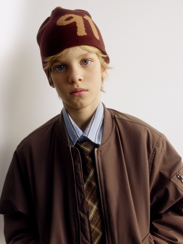 Вязаная шапка SELA для мальчиков, арт. 33937