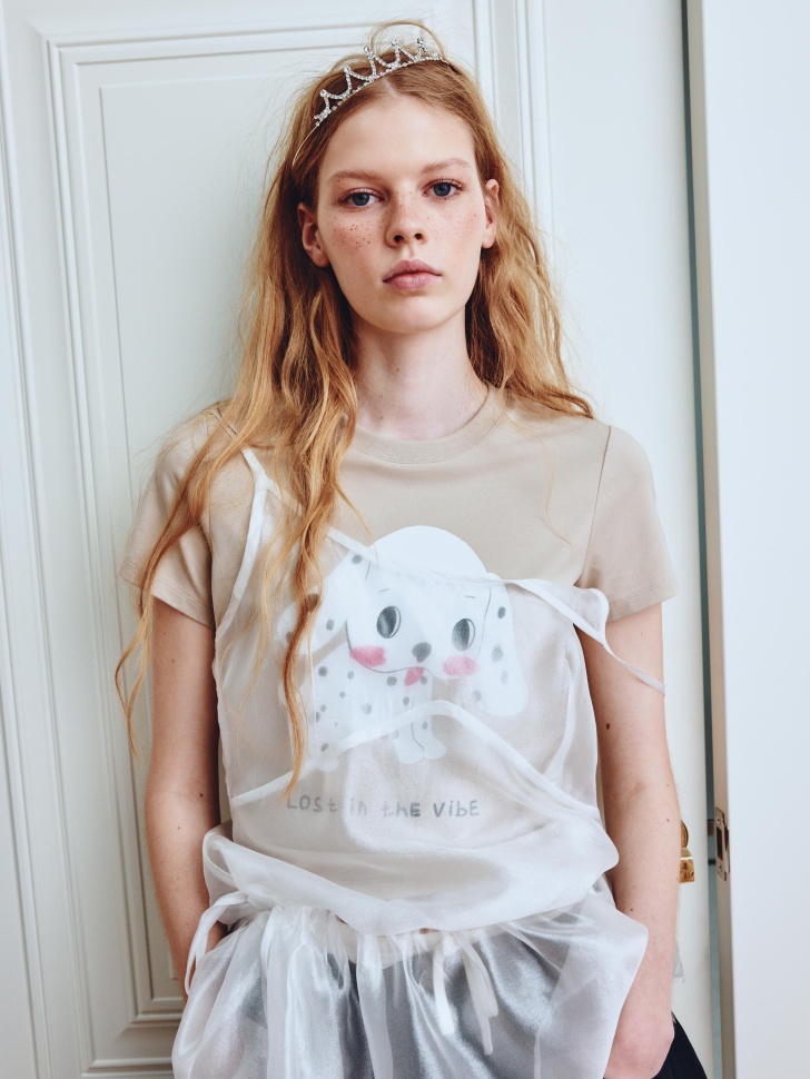 Топ с баской Sela Young, арт. 34155