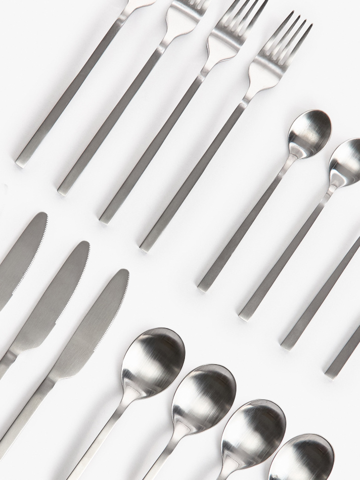 набор столовых приборов, 16 шт. от бренда sela вид слева